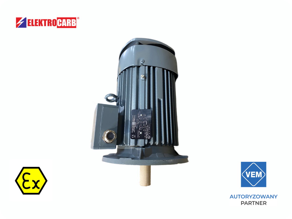 Silnik elektryczny VEM 4,1 kW 2910 obr./min ATEX KPER 112 MX 2 H (Ex V1)